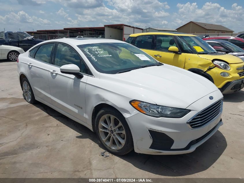 2019 FORD FUSION HYBRID SE