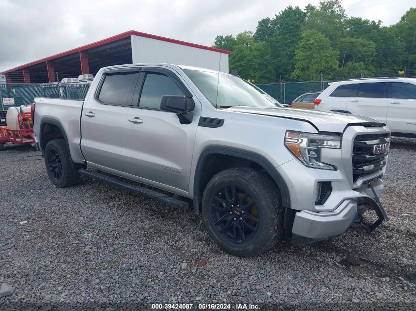 2020 GMC SIERRA 1500 4WD  SHORT BOX ELEVATION