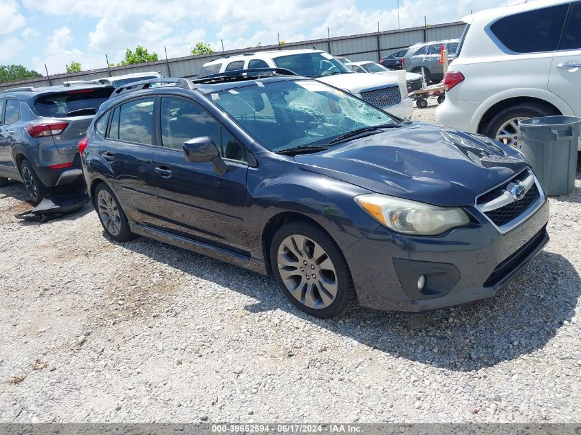 2012 SUBARU IMPREZA 2.0I SPORT LIMITED