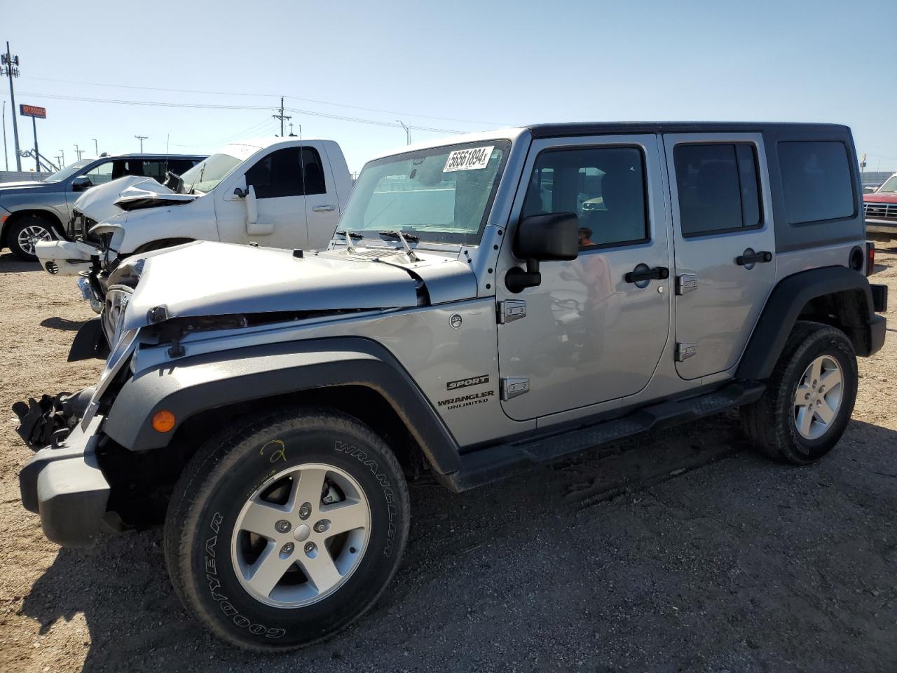 2016 JEEP WRANGLER UNLIMITED SPORT