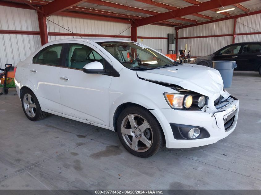 2015 CHEVROLET SONIC LTZ AUTO