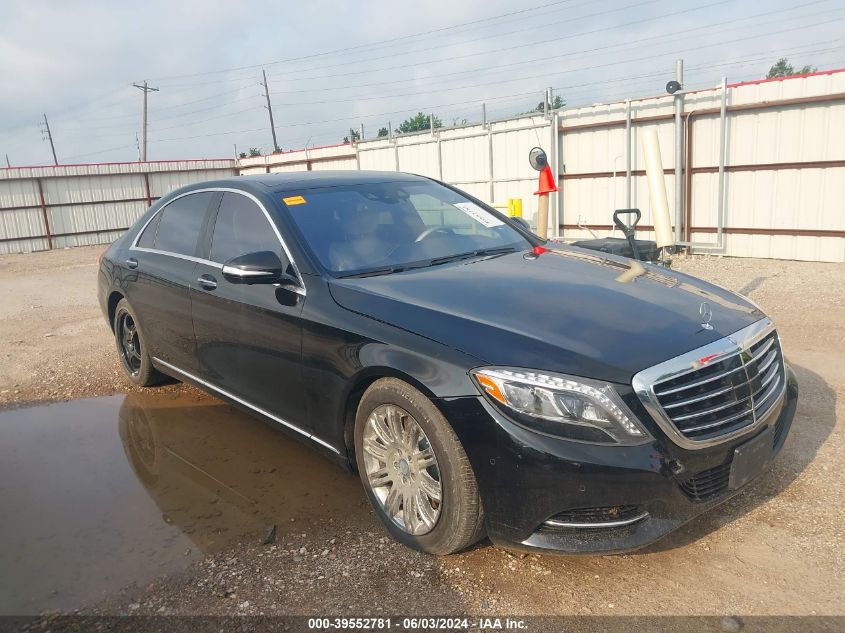 2015 MERCEDES-BENZ S 550 550 4MATIC