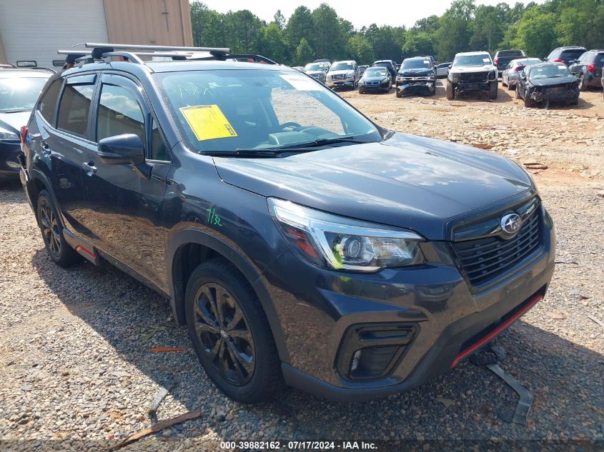 2019 SUBARU FORESTER SPORT