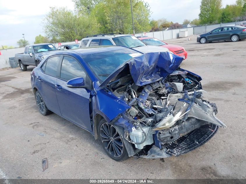 2015 TOYOTA COROLLA S PLUS