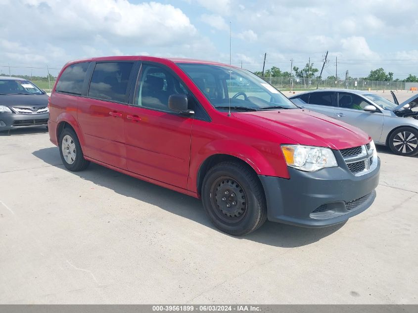 2012 DODGE GRAND CARAVAN SE/AVP