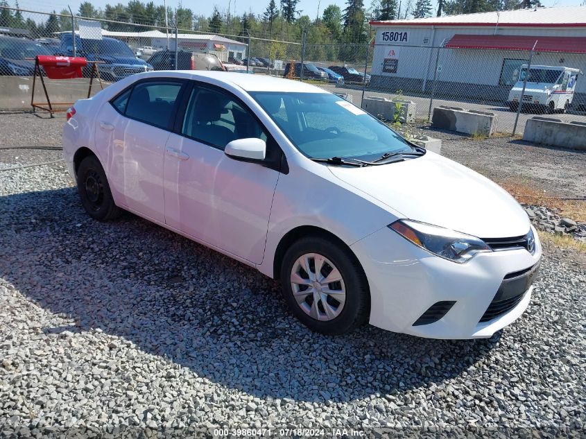 2015 TOYOTA COROLLA L