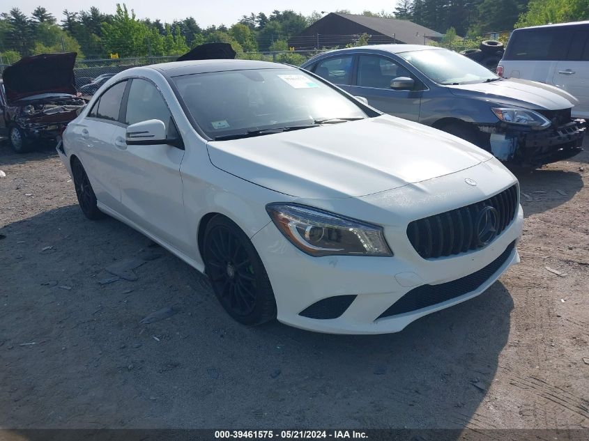 2014 MERCEDES-BENZ CLA 250 250 4MATIC