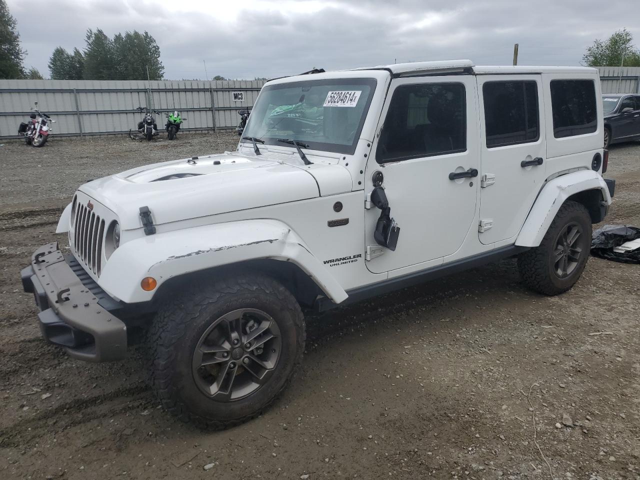 2016 JEEP WRANGLER UNLIMITED SAHARA