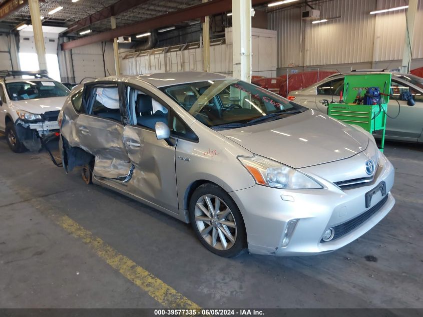 2012 TOYOTA PRIUS V FIVE