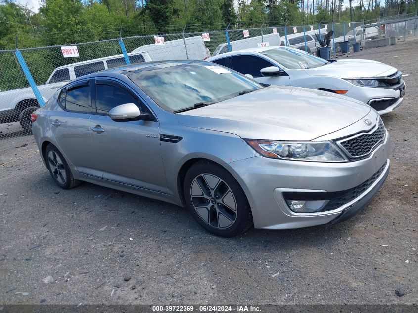 2013 KIA OPTIMA HYBRID EX