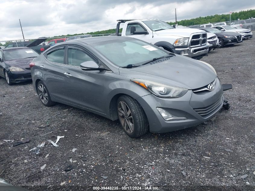 2014 HYUNDAI ELANTRA LIMITED