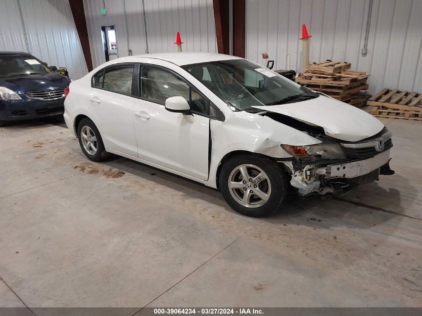 2012 HONDA CIVIC NATURAL GAS