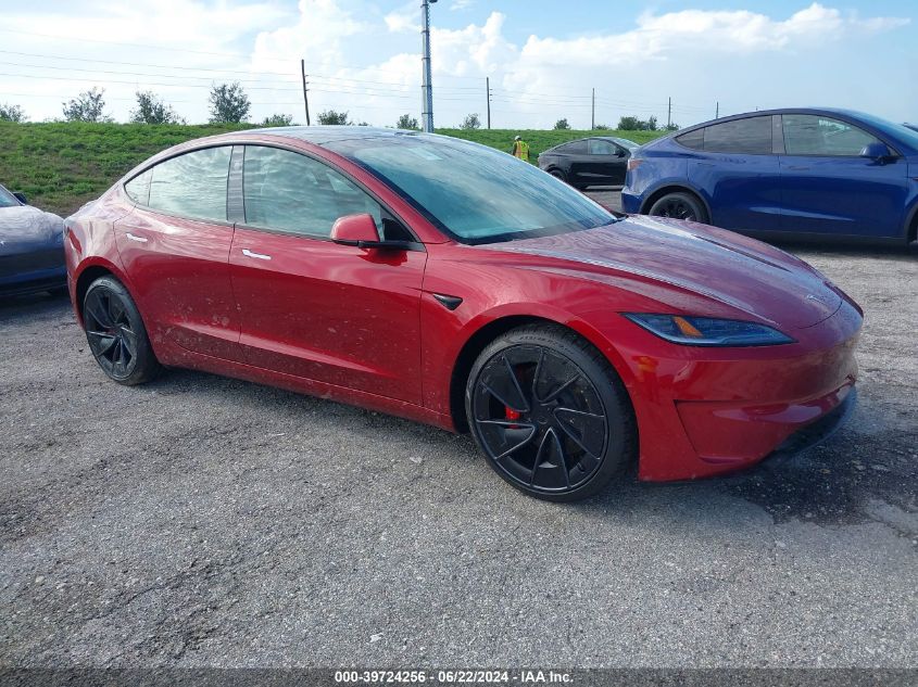 2024 TESLA MODEL 3