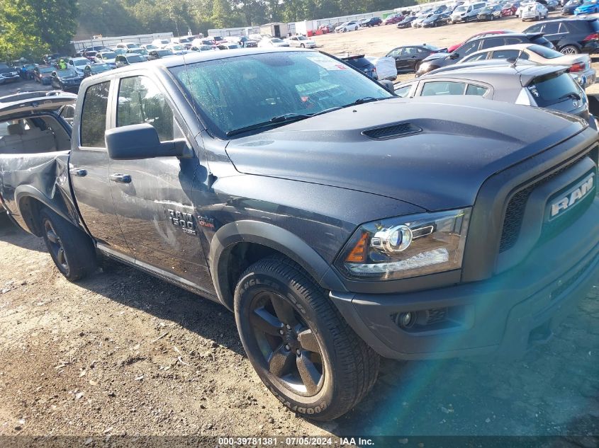 2019 RAM 1500 CLASSIC WARLOCK QUAD CAB 4X2 6'4 BOX