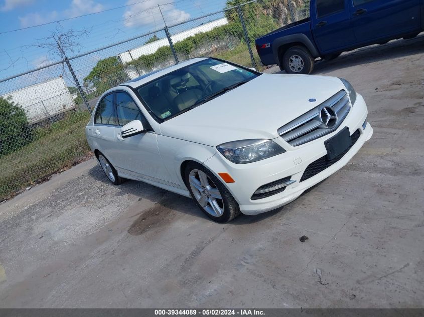 2011 MERCEDES-BENZ C 300 LUXURY 4MATIC/SPORT 4MATIC