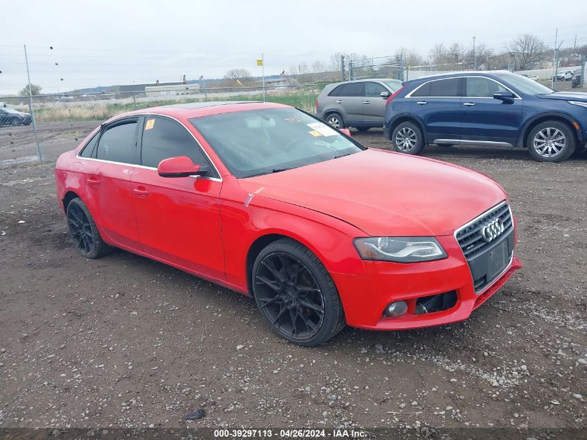 2010 AUDI A4 2.0T PREMIUM