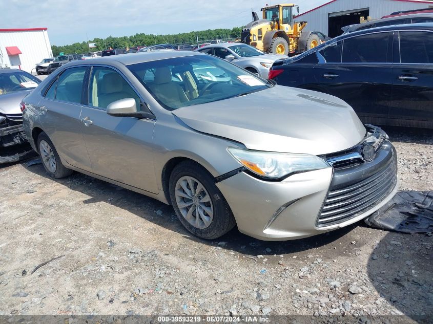 2016 TOYOTA CAMRY LE