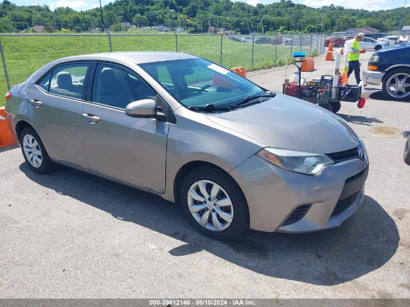 2014 TOYOTA COROLLA LE