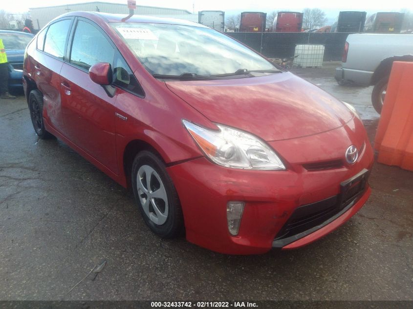 2012 TOYOTA PRIUS TWO