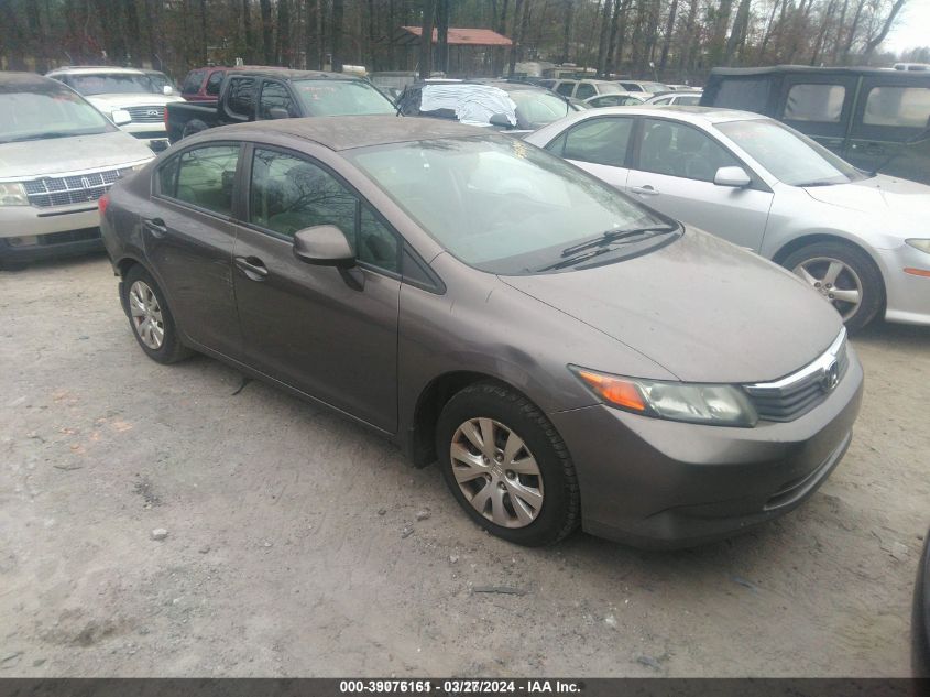 2012 HONDA CIVIC LX