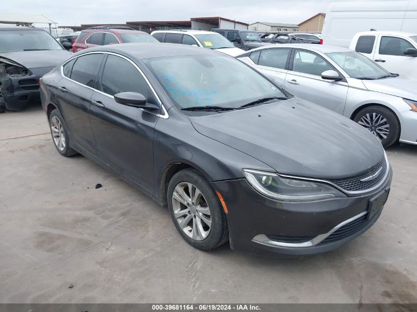 2016 CHRYSLER 200 LIMITED