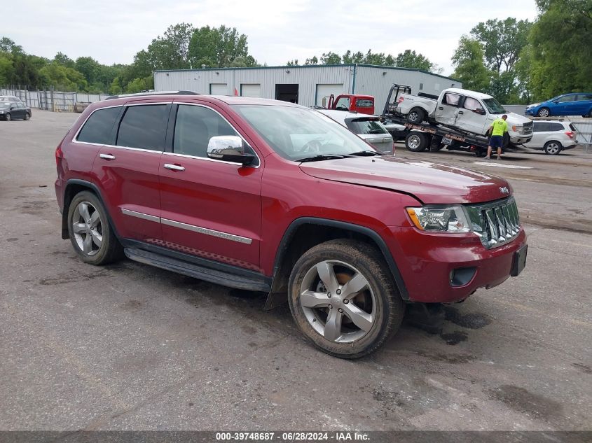 2013 JEEP GRAND CHEROKEE OVERLAND