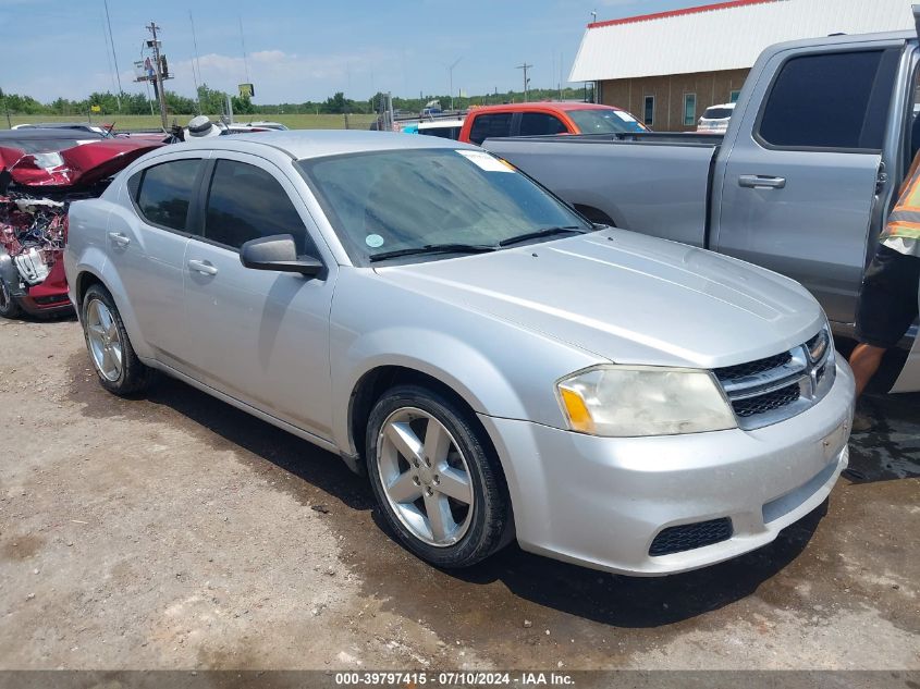 2012 DODGE AVENGER SE