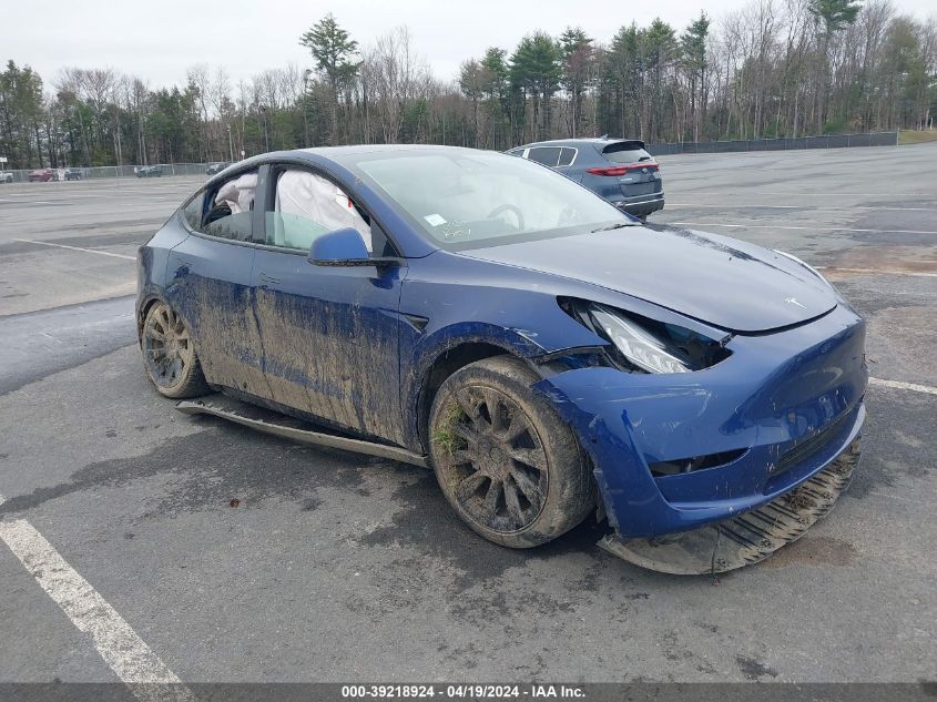 2021 TESLA MODEL Y LONG RANGE DUAL MOTOR ALL-WHEEL DRIVE