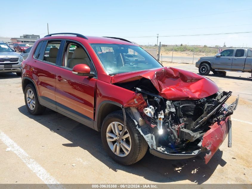 2016 VOLKSWAGEN TIGUAN S/SE/SEL/R-LINE