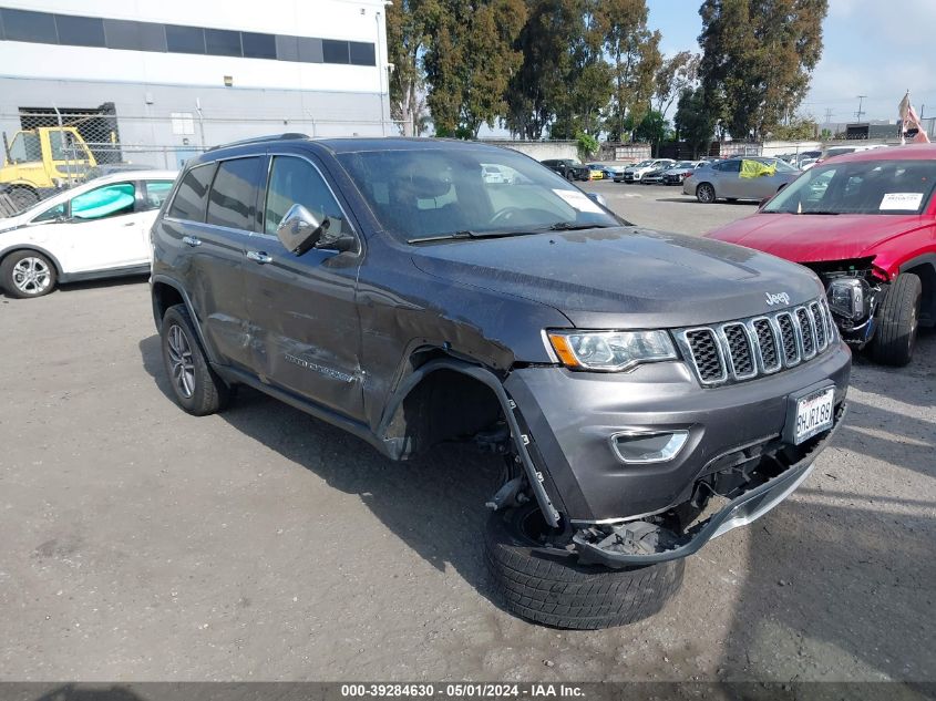 2018 JEEP GRAND CHEROKEE LIMITED 4X2