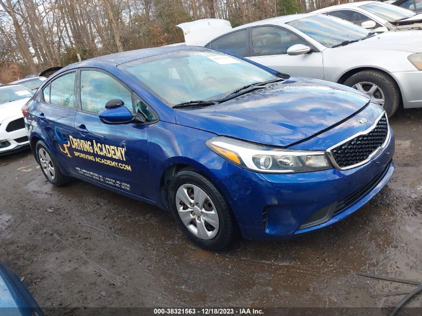 2018 KIA FORTE LX