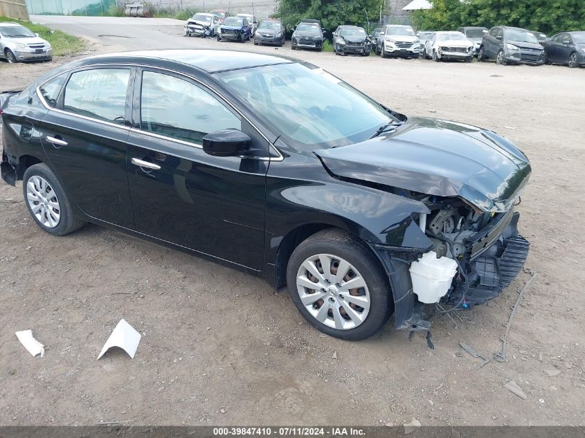 2016 NISSAN SENTRA S