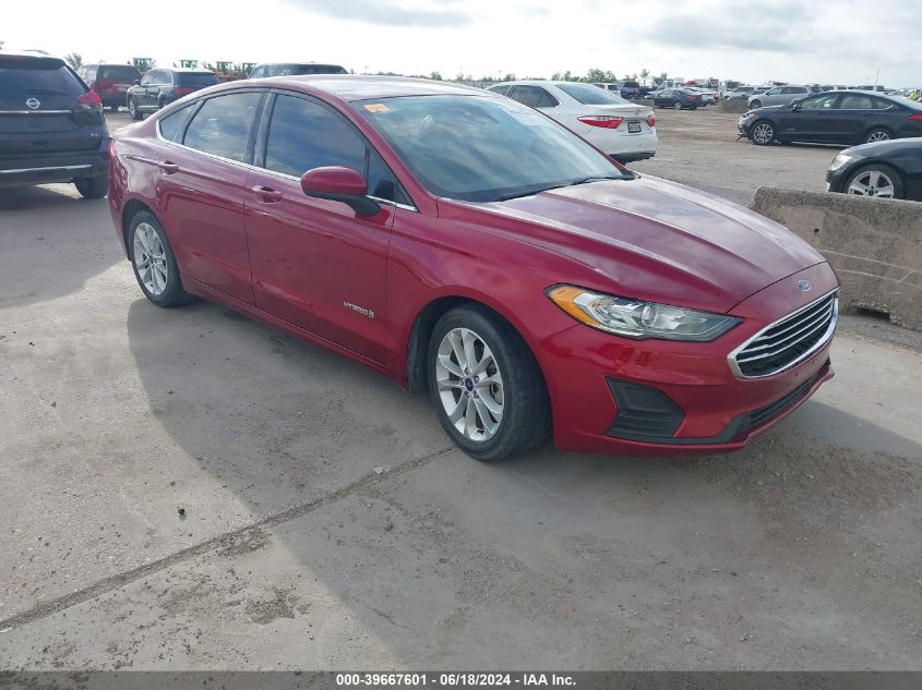 2019 FORD FUSION HYBRID SE