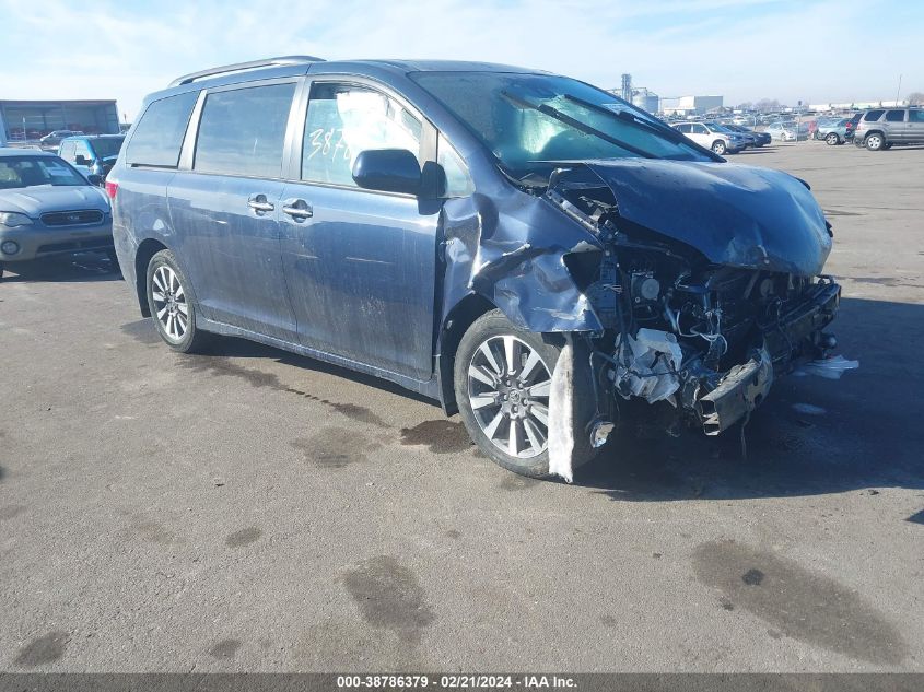 2018 TOYOTA SIENNA XLE PREMIUM 7 PASSENGER