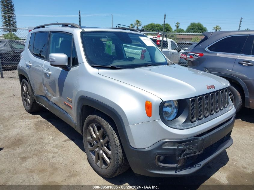 2016 JEEP RENEGADE 75TH ANNIVERSARY