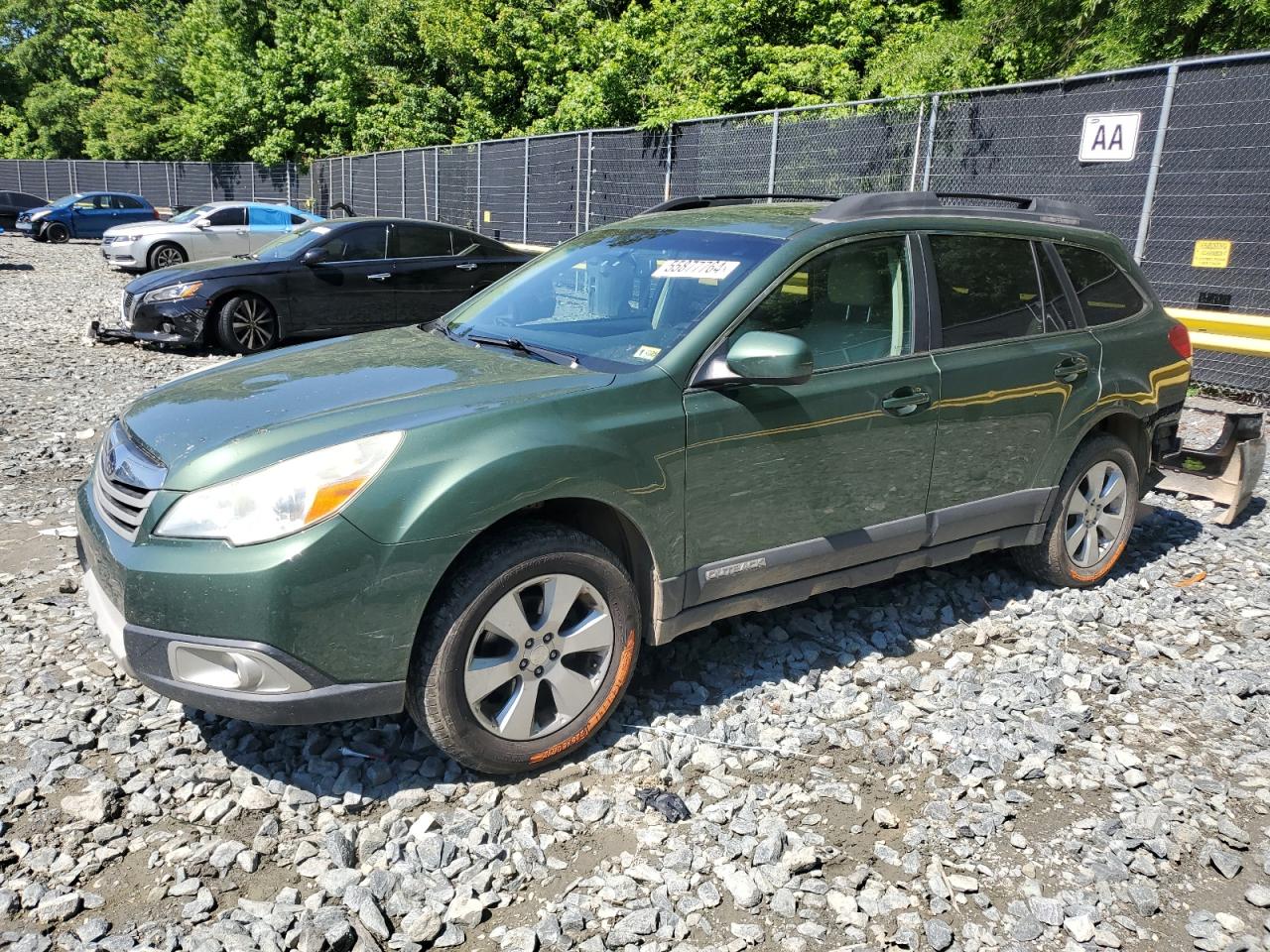 2010 SUBARU OUTBACK 2.5I LIMITED