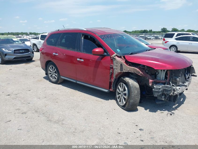 2016 NISSAN PATHFINDER SV