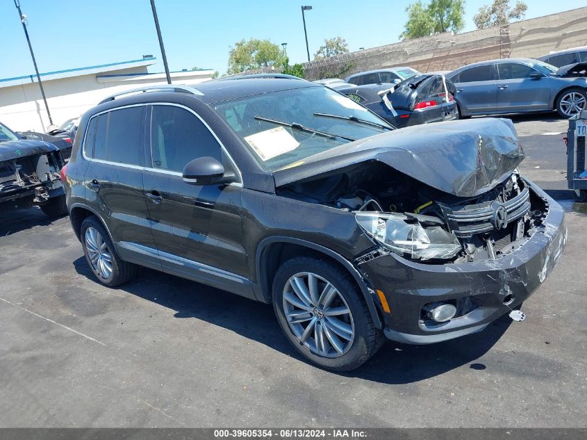 2014 VOLKSWAGEN TIGUAN SEL