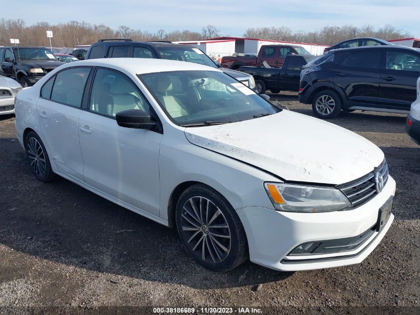 2016 VOLKSWAGEN JETTA 1.8T SPORT