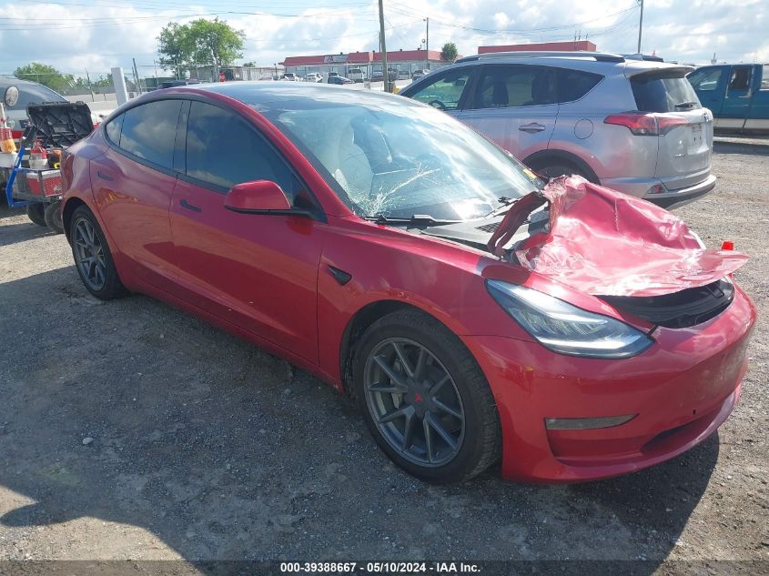 2021 TESLA MODEL 3 LONG RANGE DUAL MOTOR ALL-WHEEL DRIVE