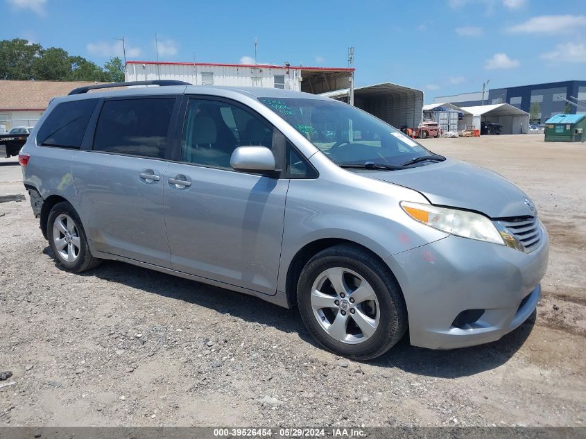 2016 TOYOTA SIENNA LE 8 PASSENGER