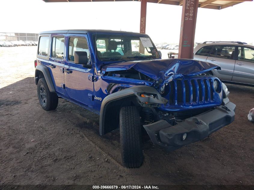 2018 JEEP WRANGLER UNLIMITED SPORT 4X4