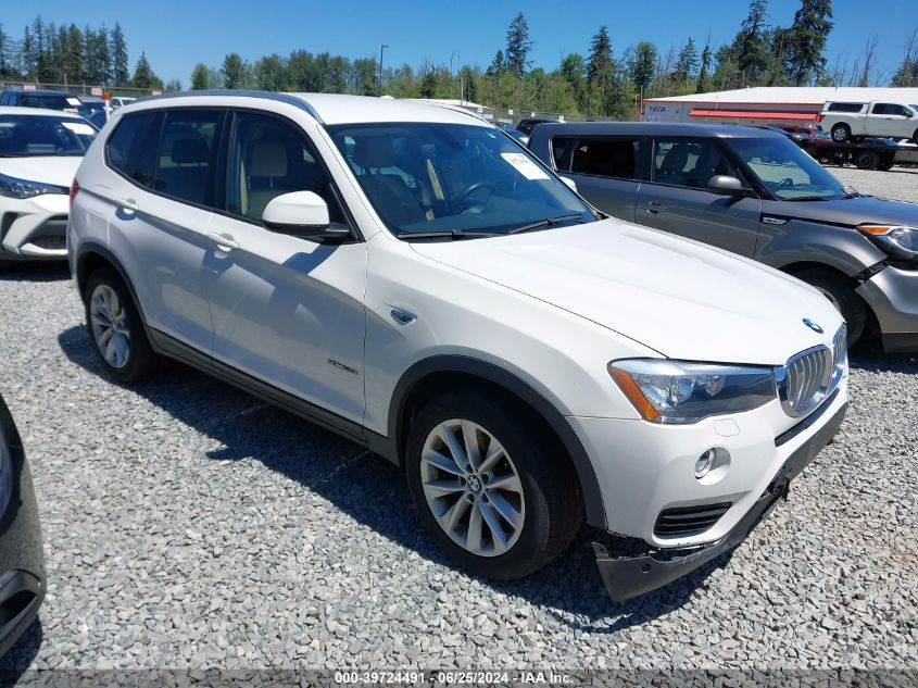 2016 BMW X3 XDRIVE28I