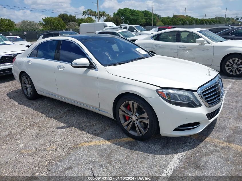 2016 MERCEDES-BENZ S 550 4MATIC