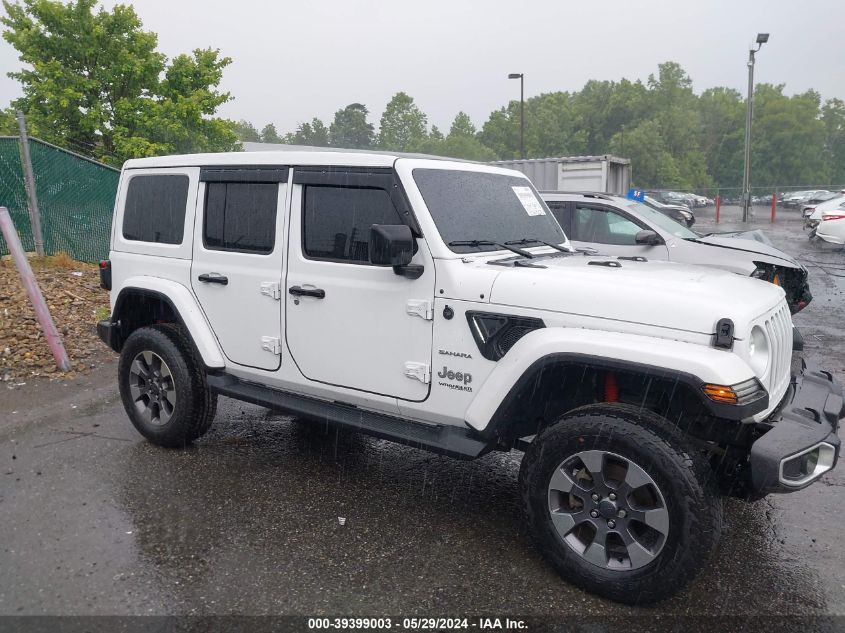 2020 JEEP WRANGLER UNLIMITED SAHARA 4X4