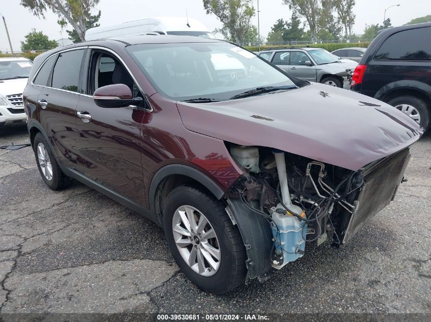 2019 KIA SORENTO 3.3L LX