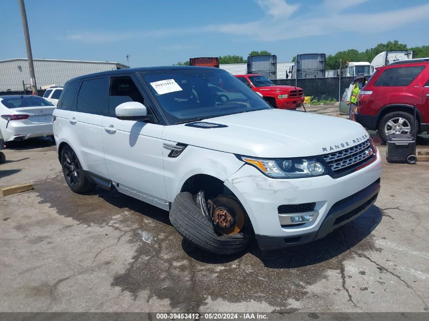 2017 LAND ROVER RANGE ROVER SPORT 3.0L V6 SUPERCHARGED HSE