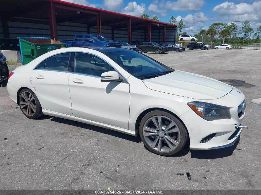 2018 MERCEDES-BENZ CLA 250 250