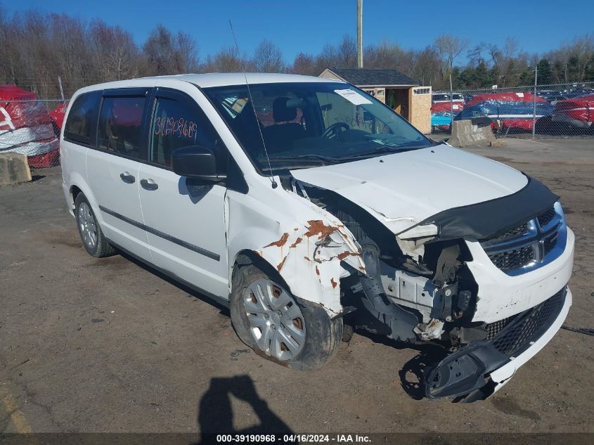 2015 DODGE GRAND CARAVAN AVP/SE