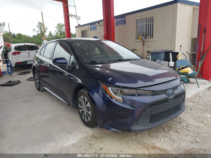 2021 TOYOTA COROLLA HYBRID LE